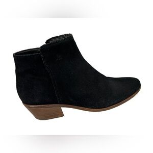 Women’s Jack Rogers Black Suede Leather Booties Boots Size 6M